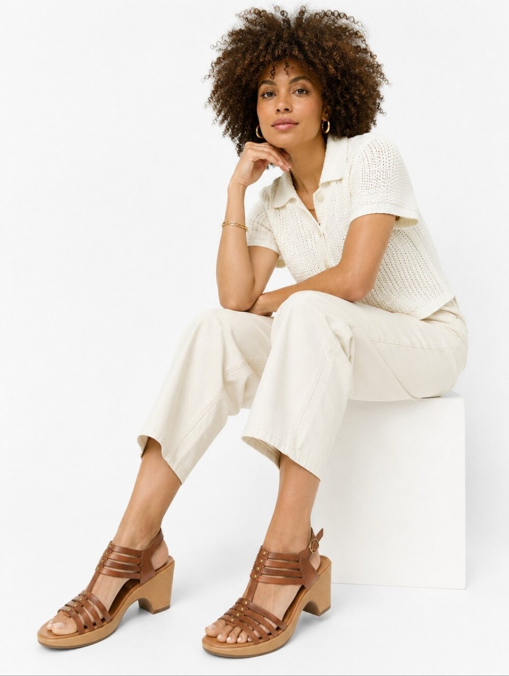 Cobb Hill by New Balance Platform Block Heel Sandals